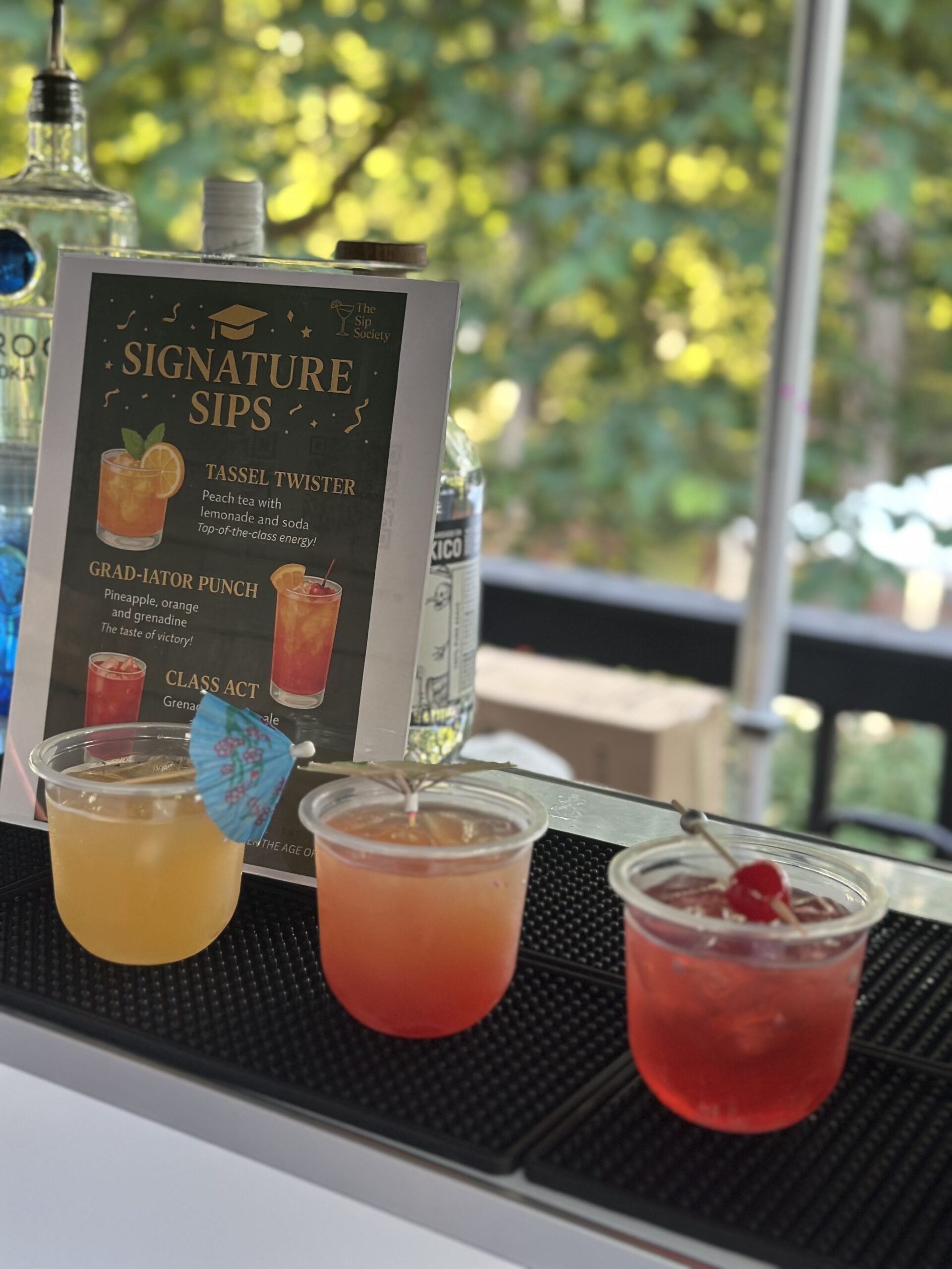 Cocktail photo from recent events